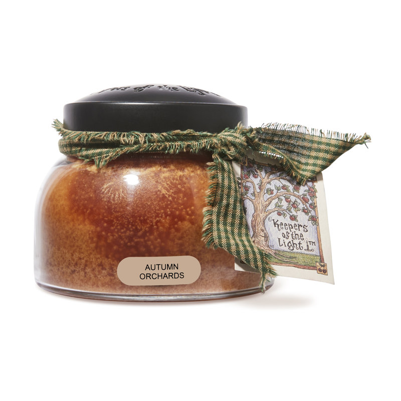 A Cheerful Candle LLC Keepers of the Light and Autumn Orchards Mama Scented Jar Candle Wayfair